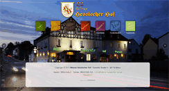 Desktop Screenshot of bebras-hessischer-hof.de